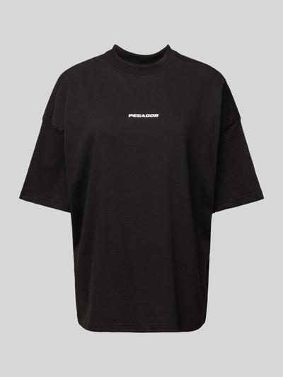 Pegador Oversized T-Shirt mit Rundhalsausschnitt Modell 'BRACY' Black 2