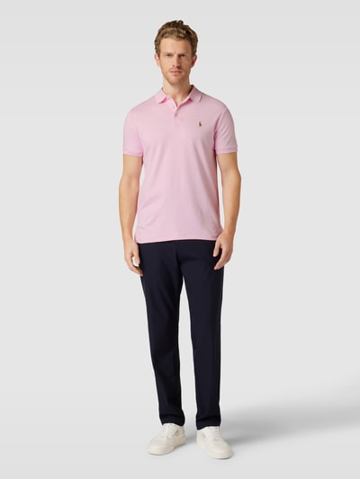 Polo Ralph Lauren Regular Fit Poloshirt mit Logo-Stitching Rosa 1