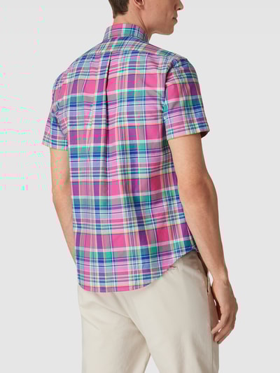 Polo Ralph Lauren Custom fit vrijetijdsoverhemd met logostitching Roze - 5