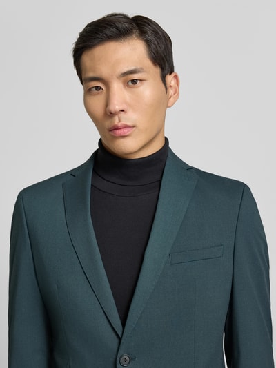 s.Oliver BLACK LABEL Slim Fit Anzugsakko mit Viskose-Anteil  Dunkelgruen 3