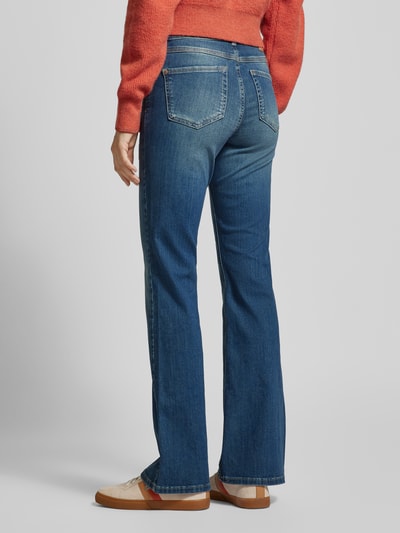 Angels Flared Jeans im Used-Look Modell 'LENI' Blau 5