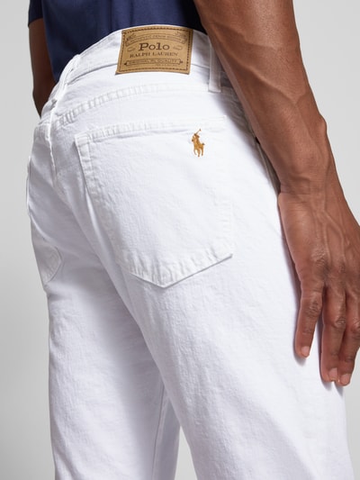 Polo Ralph Lauren Slim Fit Jeans im 5-Pocket-Design Modell 'SULLIVAN' Weiss 3