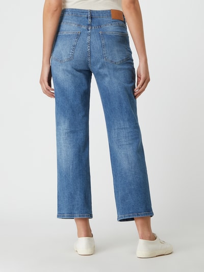 OPUS Straight Fit Jeans mit Stretch-Anteil Modell 'Lani' Jeansblau 5