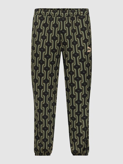 PUMA PERFORMANCE Sweatpants mit Allover-Muster Modell 'Psychedelic' Black 2