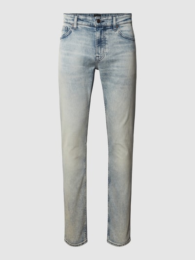 BOSS Orange Jeans met 5-pocketmodel, model 'Delaware' Lichtblauw - 2