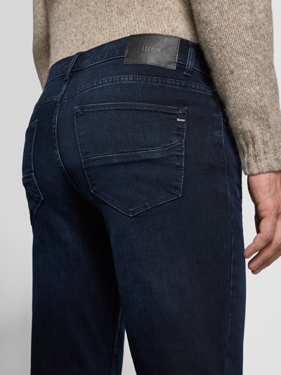 Brax Straight leg jeans in 5-pocketmodel, model 'Cadiz' Blauw - 3
