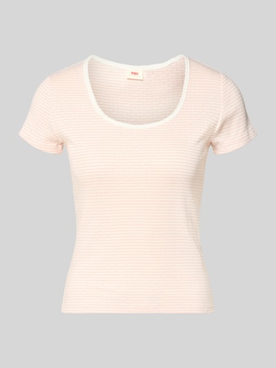 Levi's® Slim Fit T-Shirt aus reiner Baumwolle Modell 'SWEETIE' Rose 2