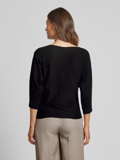 ZABAIONE Gebreide pullover met boothals, model 'Ce44cilia'  - 5