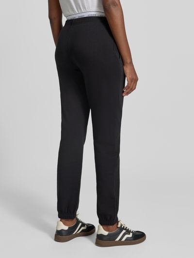 GUESS Sweatpants met elastische tailleband model 'SOFIA' Zwart - 5