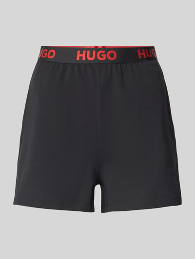 HUGO Shorts mit Stretch-Anteil Modell 'SPORTY' Black 2