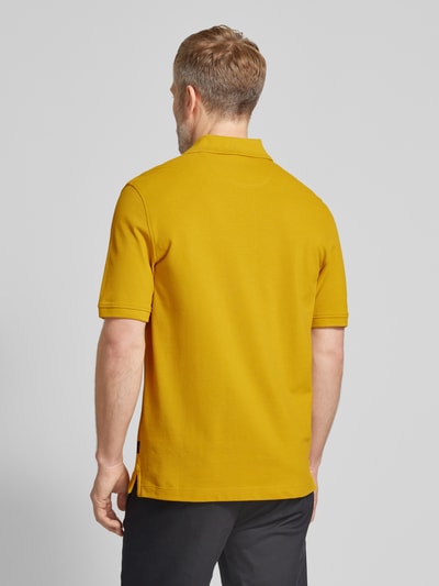 bugatti Poloshirt mit Polokragen Gelb 5