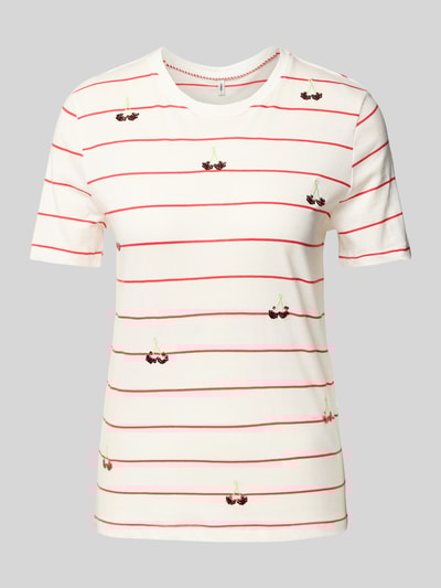 Only Regular fit T-shirt met motiefprint, model 'KITA' Offwhite - 2