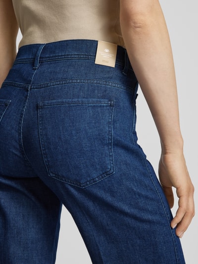 Brax Flared Jeans im 5-Pocket-Design Modell 'Style.Maine' Dunkelblau 3