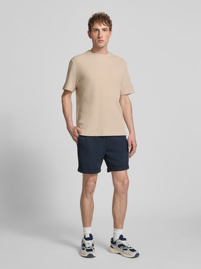 ONLY & SONS Regular Fit T-Shirt aus Baumwoll-Mix Modell 'TOBIE' Beige 1