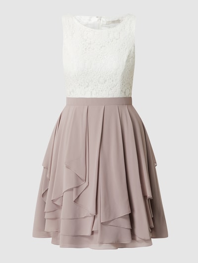 Jake*s Cocktail Cocktailkleid aus Spitze und Chiffon  Mauve 2