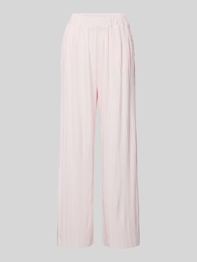 Selected Femme Stoffen broek met plissévouwen, model 'ELLIE' Rosé - 2