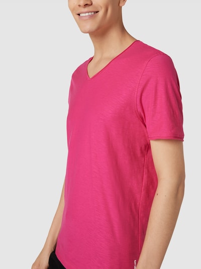 MCNEAL T-shirt z dekoltem w serek Różowy 3