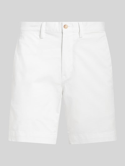 Polo Ralph Lauren Regular Fit Bermuda aus reiner Baumwolle Weiss 2