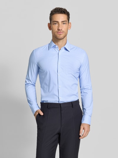 BOSS Slim Fit Businesshemd mit Kentkragen Modell 'P-HANK-K-261' Bleu 4