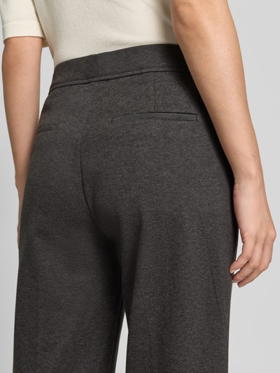 Christian Berg Woman Boocut Fit Stoffhose mit Viskose-Anteil Anthrazit Melange 3