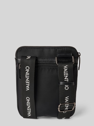 VALENTINO BAGS Crossbodytas met logoprint, model ''Bandoliera' Zwart - 3