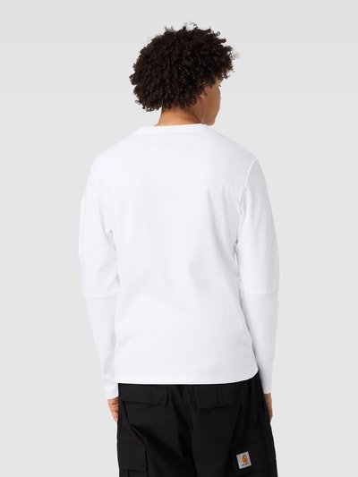 G-Star Raw Sweatshirt mit Reißverschlusstasche am Arm Modell 'Tweeter' Weiss 5