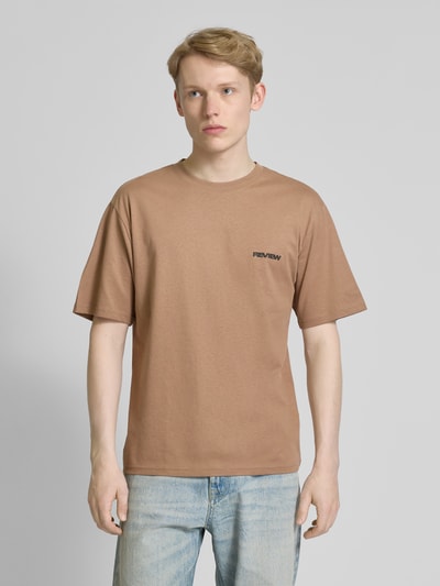 REVIEW T-Shirt mit Rundhalsausschnitt Mud 4