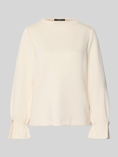 Zero Pullover met viscosegehalte Ecru - 2