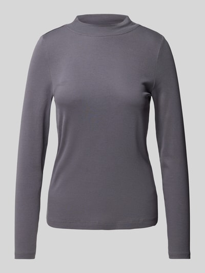 Christian Berg Woman Longsleeve mit Turtleneck Mittelgrau 2