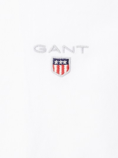 Gant Bluse mit Logo-Stickerei  Weiss 2