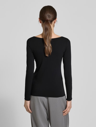 Marc Cain Longsleeve met ronde hals Zwart - 5