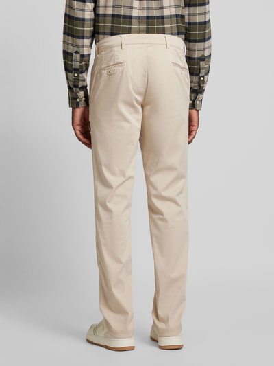 Carl Gross Chino met steekzakken, model 'Tomme' Beige - 5