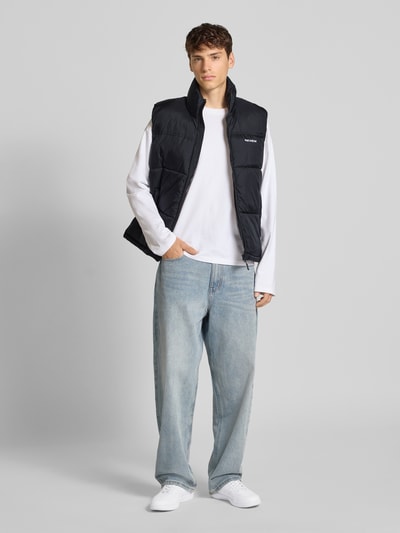 REVIEW Bodywarmer met opstaande kraag Zwart - 1