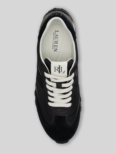 Lauren Ralph Lauren Sneaker aus echtem Rindsleder Modell 'DANI' Black 3