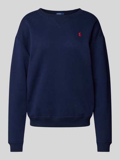 Polo Ralph Lauren Oversized Sweatshirt mit Logo-Stitching Marine 2