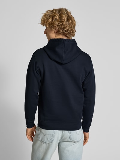 Replay Hoodie met labelprint Marineblauw - 5