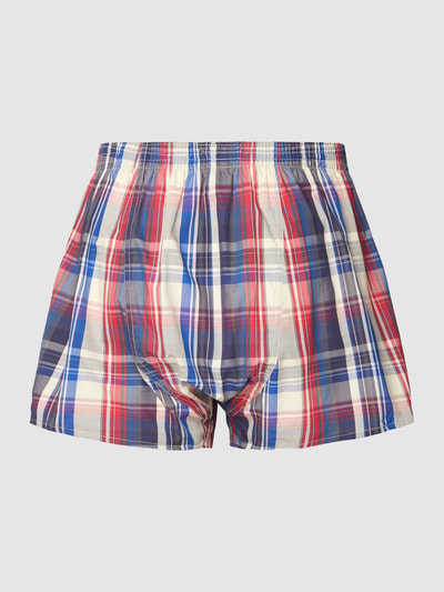 Jockey Boxershorts mit Tartan-Karo Marine 3