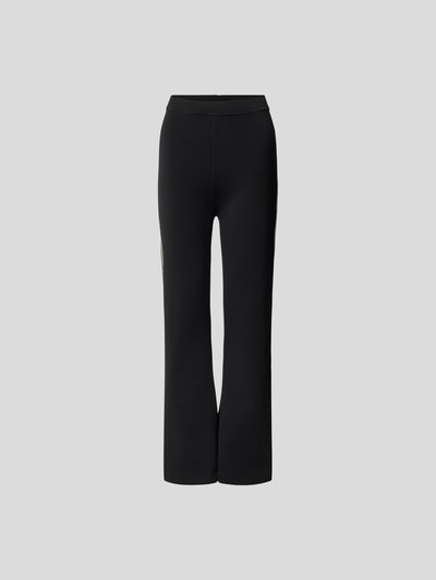 Nanushka Stoffhose aus reiner Baumwolle Black 1