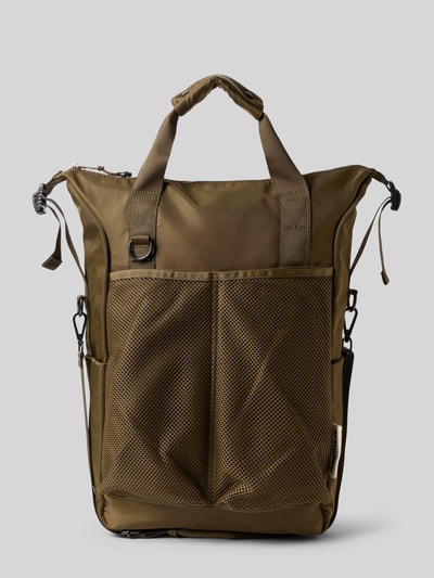 AY STUDIOS Rucksack mit Logo-Detail Oliv 1