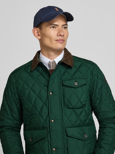 Polo Ralph Lauren Gewatteerd jack met platte kraag, model 'BEATON' Groen - 3