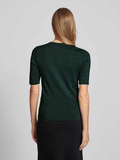 Selected Femme Gebreide pullover met 1/2-mouwen, model 'LURA' Donkergroen - 5