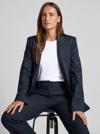 Stefanel Boxy Fit T-Shirt aus Viskose-Baumwoll-Mix mit 1/2-Arm Weiss 3