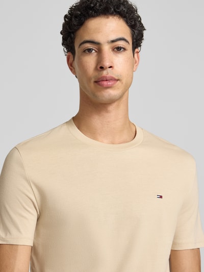 Tommy Jeans zestaw t-shirtów o kroju slim fit z czystej bawełny w zestaw 2 szt. Beżowy 3