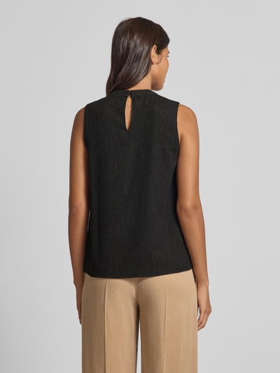s.Oliver BLACK LABEL Regular Fit Blusentop aus Lyocell-Mix Black 5