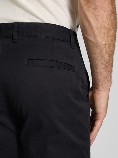 MCNEAL Slim Fit Bermudas mit Eingrifftaschen Black 3