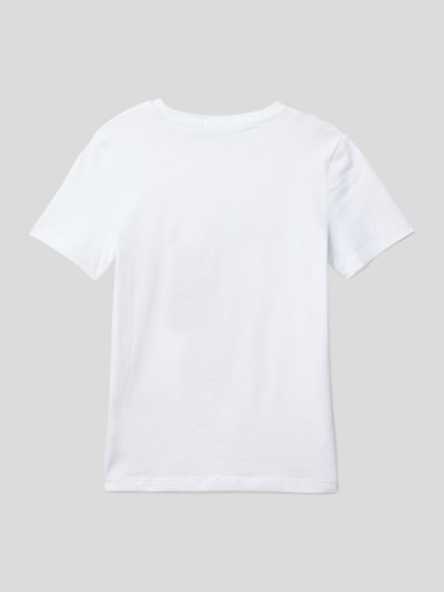 Calvin Klein Jeans T-Shirt aus Baumwolle Weiss 3