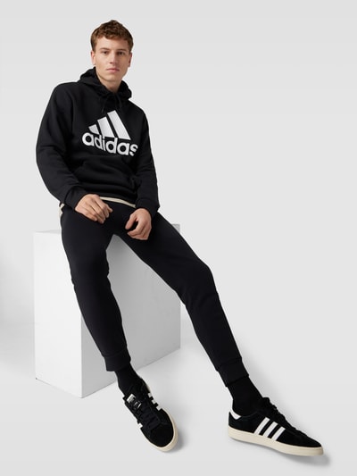 ADIDAS SPORTSWEAR Hoodie mit überschnittenen Schultern Black 1