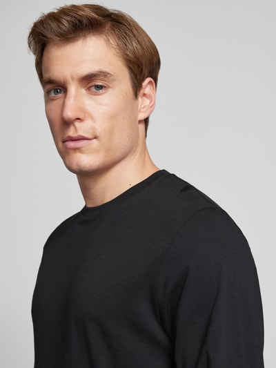 RAGMAN Longsleeve mit Rundhalsausschnitt Black 3