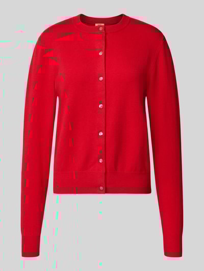 Levi's® Kurtka z dzianiny z okrągłym dekoltem model ‘TARA’ Czerwony 2