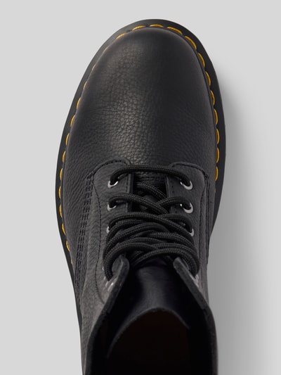 Dr. Martens Veterlaarzen van echt leer met logopatch Zwart - 3